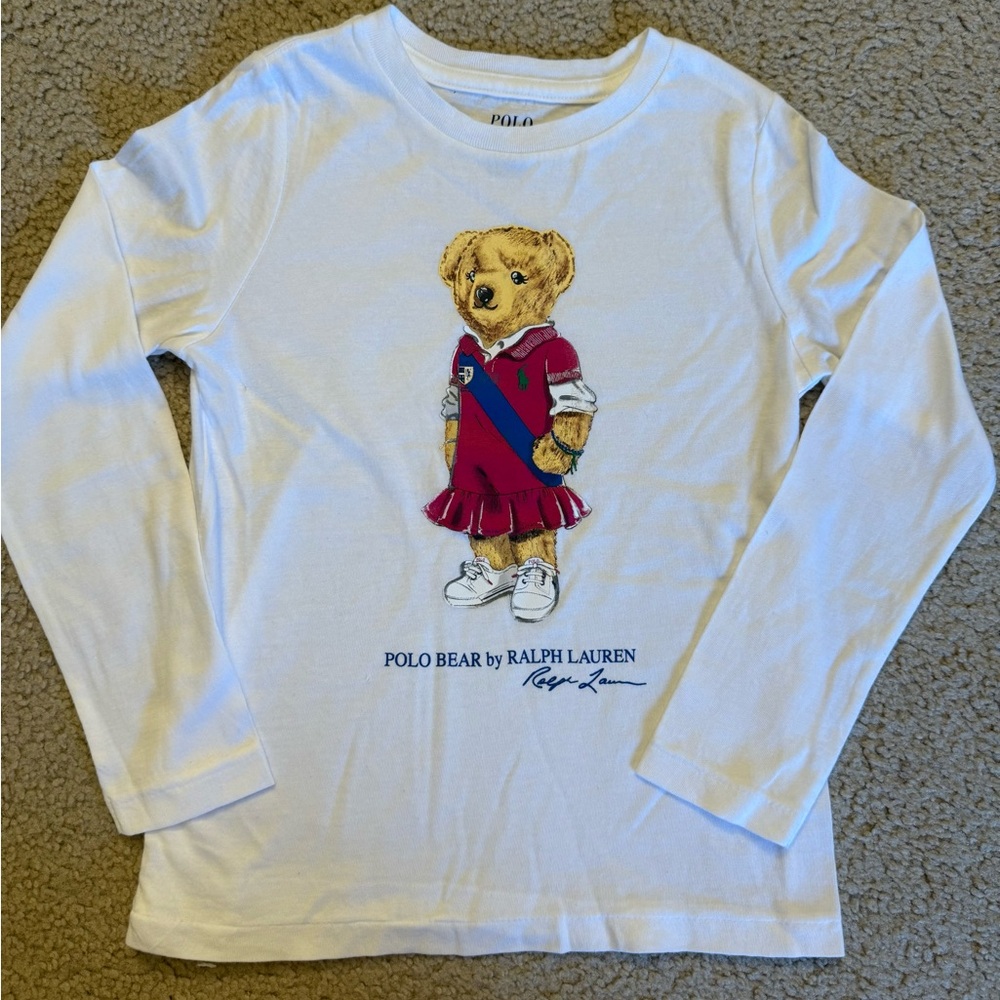 Polo Ralph Lauren long sleeve shirt girls size 5